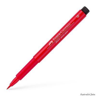 Faber-Castell PITT Artist Pen B - červená pelargonie č. 121 - 1