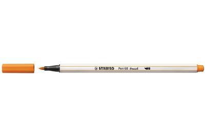 STABILO Pen 68 brush - oranžová - 1