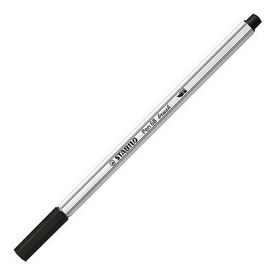 STABILO Pen 68 brush - černá - 1