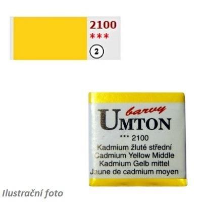 Akvarelová barva 2,6ml - Kadmium žluté střední/ 2 - 1