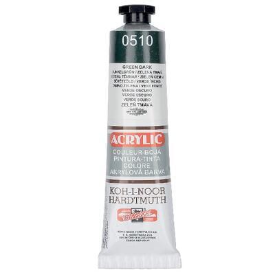 KOH-I-NOOR Akrylová barva Acrylic 40 ml č.0510 - zeleň tmavá