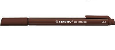 STABILO PointMax - hnědá 0,8 mm - 1