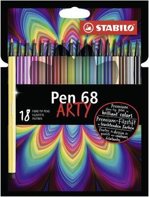 STABILO Pen 68 ARTY - 18 ks - 1