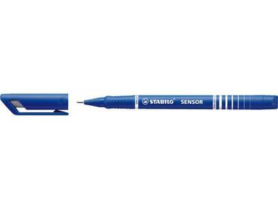 STABILO SENSOR  Liner inkoustový F, barva tmavě modrá     - 1