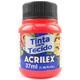 Acrilex Barva na textil 37ml - fluorescenční červená 103 - 1/2