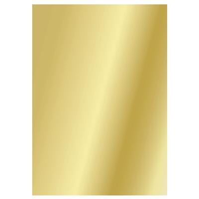 Hedvábný papír 50x70 cm, 20 g/m2, 5 listů - zlatý jednostranný - 1