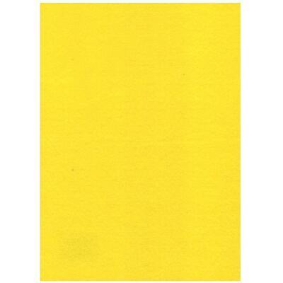 Filc 23 x 30 cm - žlutý