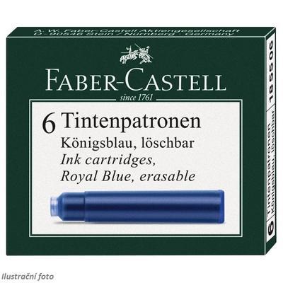 Faber-Castell Inkoustová bombička modrá - 6 ks - 1