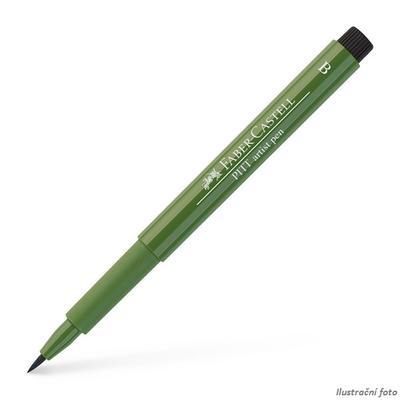 Faber-Castell PITT Artist Pen B - chromový zelený č. 174 - 1