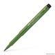Faber-Castell PITT Artist Pen B - chromový zelený č. 174 - 1/2