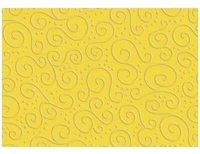 Karton s reliéfem Milano A4, 220 g/m2 - žlutý