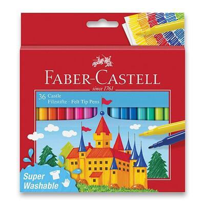 Faber-Castell FIXY (popisovače) Zámek - 36ks