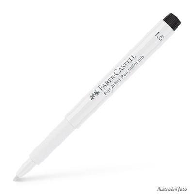 Faber-Castell PITT Artist Pen 1,5 mm - bílý - 1
