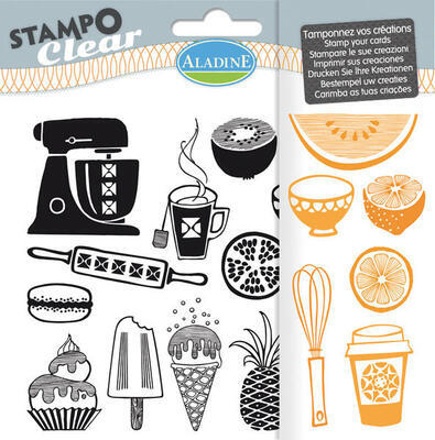 StampoClear Gelová razítka - Cukrárna 