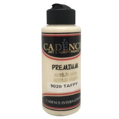 Polomatná akrylová barva Cadence Premium, 120 ml - světlě karamelová