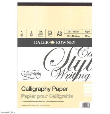 Daler&Rowney Calligraphy Pad  - A3, 90g, 32 listů