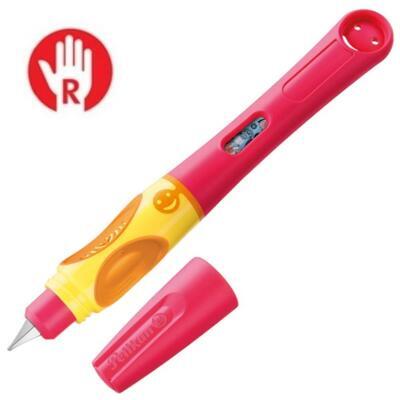 Bombičkové pero Pelikan Griffix 4 pro praváky - třešňové/oranžové - 1
