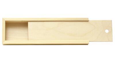 Dřevěné pouzdro na štětce 35x10x4 cm