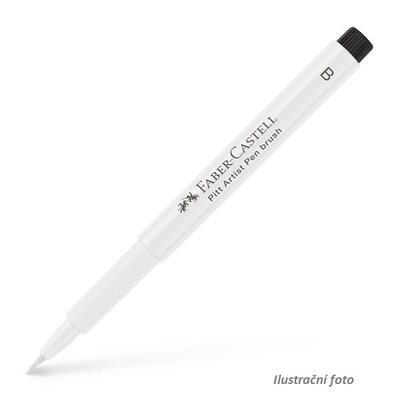 Faber-Castell PITT Artist Pen B - bílý, č. 101 - 1