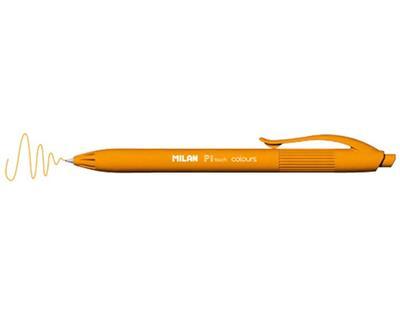 Kuličkové pero MILAN P1 touch - oranžové