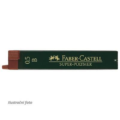 Faber-Castell Grafitové Tuhy SUPER POLYMER do mikrotužky - 0,5 mm, B