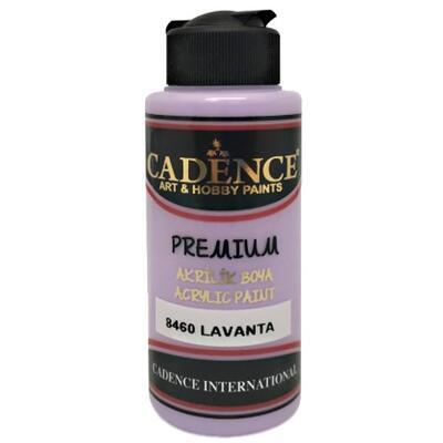 Polomatná akrylová barva Cadence Premium, 120 ml - levandulová