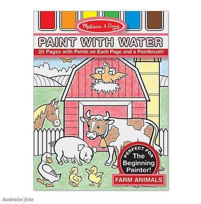 Omalovánky s barvami - Zvířata na farmě - 1