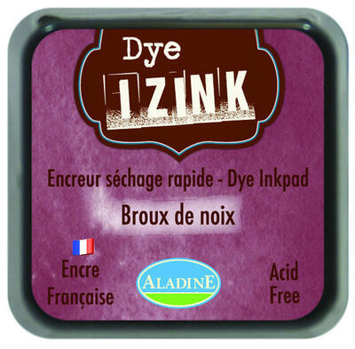 Inkoust Izink rychleschnoucí - Broux de noix, kaštanově hnědá