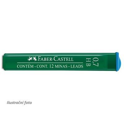 Faber-Castell Mikrotuhy  grafitové - 0,7 mm, HB,   12 ks