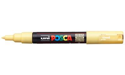 Akrylový popisovač UNI POSCA PC-1M - slámově žlutý 73 / 0,7mm - 1