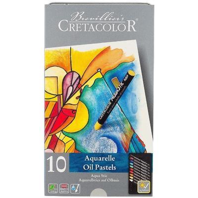 Cretacolor Aquarelle Oil Pastels - 10ks - 1
