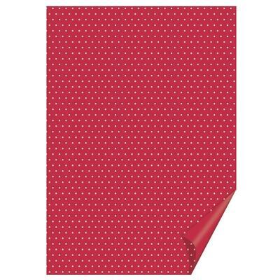 Happy paper A4, 200g/m2 - puntíkatý červený