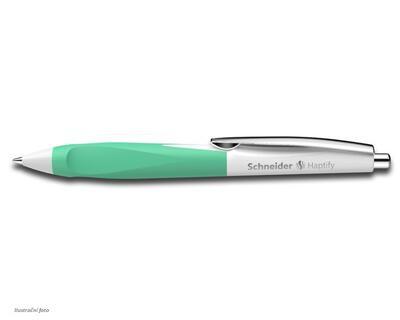 Kuličková tužka Schneider Haptify - bílá/zelená