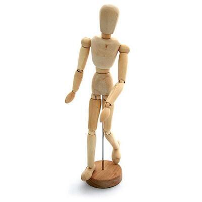 Dřevěná figurka  30 cm - žena