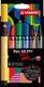 STABILO Pen 68 MAX Vláknový fix s klínovým hrotem - sada 6 barev - 1/6