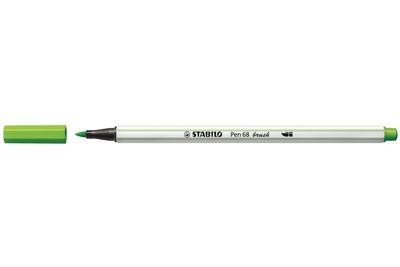 STABILO Pen 68 brush - listově zelená - 1