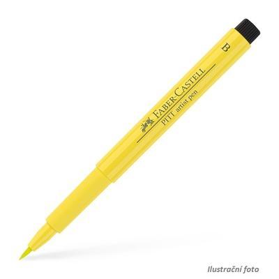 Faber-Castell PITT Artist Pen B - světlý žlutý č. 104 - 1