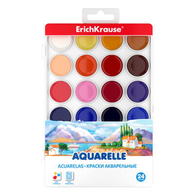 Sada akvarelových barev AQUARELLE - 24 barev