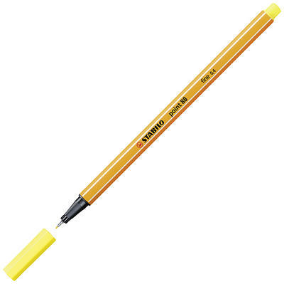 STABILO point 88/24 - citrónově žlutá - 0,4 mm - 1