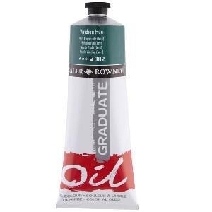 Daler & Rowney Graduate Oil 38 ml - viridian hue 382 - 1