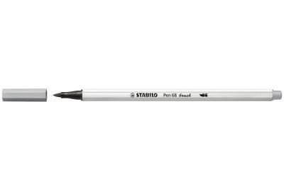 STABILO Pen 68 brush - studená šedá - 1