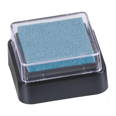 Razítkovací polštářek mini 3x3 cm - světle modrý  