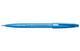 Pentel SES15C-C Popisovač Touch Brush Sign Pen - světle modrý / nebeská modř - 1/2