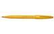 Pentel SES15C-G Popisovač Touch Brush Sign Pen - žlutý - 1/2