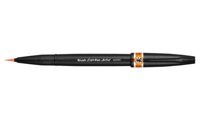 Pentel barevný štěteček Sign Pen „Artist“ - Orange