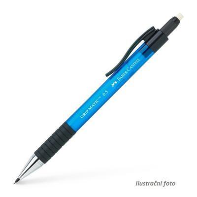 Faber-Castell Mechanická tužka GRIP MATIC 1375 - 0,5 mm modrá   