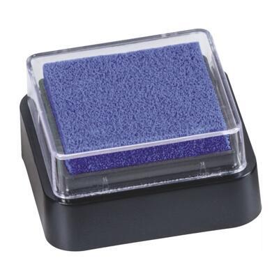 Razítkovací polštářek mini 3x3 cm - tmavě modrý  