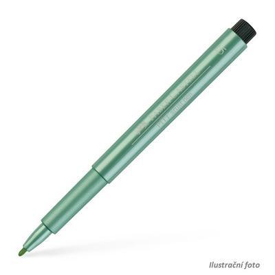 Faber-Castell PITT Artist Pen 1,5 mm - zelený metalický č. 294 - 1