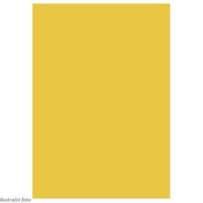 Hedvábný papír 50x70 cm, 20 g/m2, 5 listů - žlutý - 1