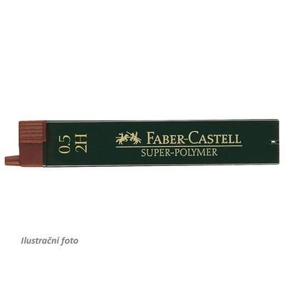Faber-Castell Grafitové Tuhy SUPER POLYMER do mikrotužky - 0,5 mm, 2H
